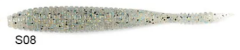 Lucky John S-Shad 3.8'' (9.65 cm) 5P Silikon Yem S08