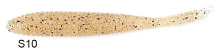 Lucky John S-Shad 3.8'' (9.65 cm) 5P Silikon Yem S10
