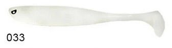 Lucky John Makora 3D Shad Tail 4'' (10.16 cm) 6P Silikon Yem 033