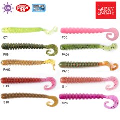 Lucky John Ballist 3.3'' (8.38 cm) 8P Silikon Yem S18