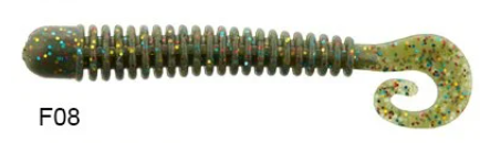 Lucky John Ballist 3.3'' (8.38 cm) 8P Silikon Yem F08
