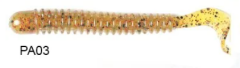 Lucky John Ballist 3.3'' (8.38 cm) 8P Silikon Yem PA03