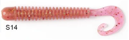 Lucky John Ballist 4'' (10.16 cm) 6P Silikon Yem S14