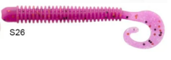 Lucky John Ballist 4'' (10.16 cm) 6P Silikon Yem S26