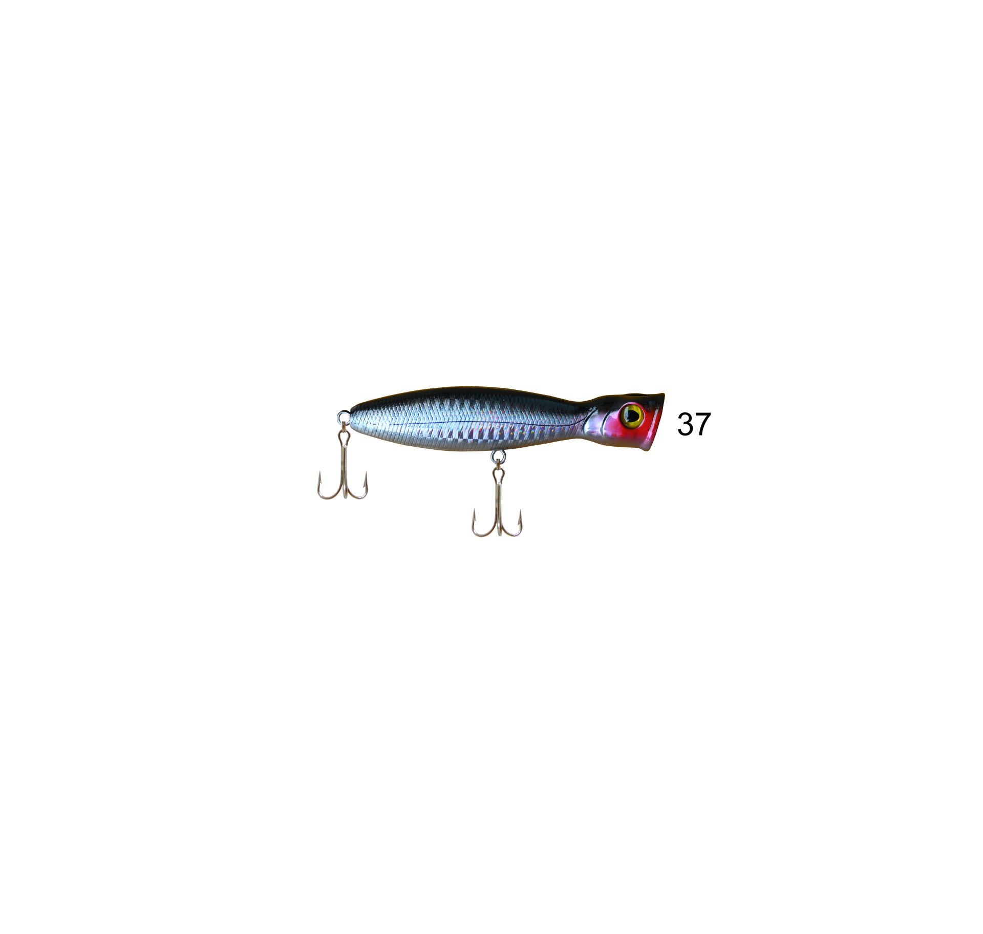 River Bighead Pop 100 10 cm 17 gr Popper Maket Balık 37
