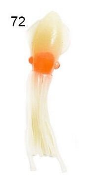 Solid squid 7cm 6pack Turuncu