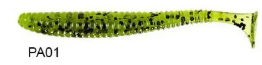 Lucky John S-Shad Tail 2.8'' (7.11 cm) 7P Silikon Yem PA01