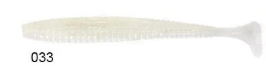 Lucky John S-Shad Tail 3.8'' (9.65 cm) 5P Silikon Yem 033