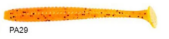 Lucky John S-Shad Tail 3.8'' (9.65 cm) 5P Silikon Yem PA29