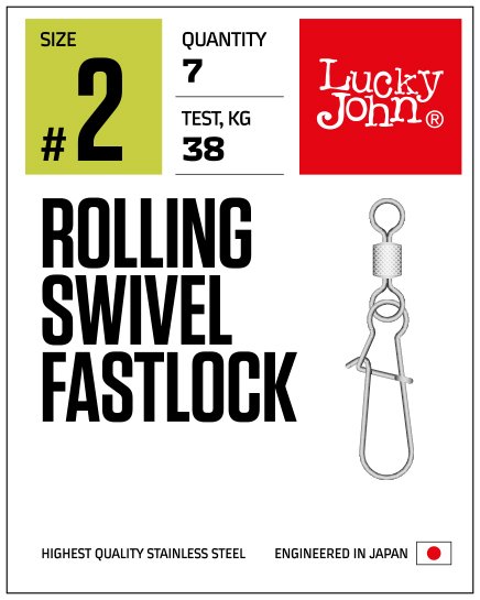 Lucky John Klips 5101 Rolling Fastlock