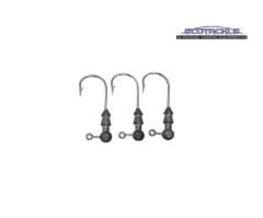 ECOTACKLE HUNT LRF JIGHEAD 3P