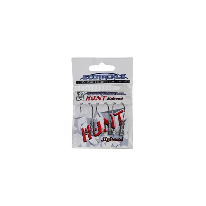 ECOTACKLE HUNT LRF JIGHEAD 3P