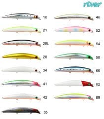 River Bass Professor 120F 12Cm 16G Maket Balık 35