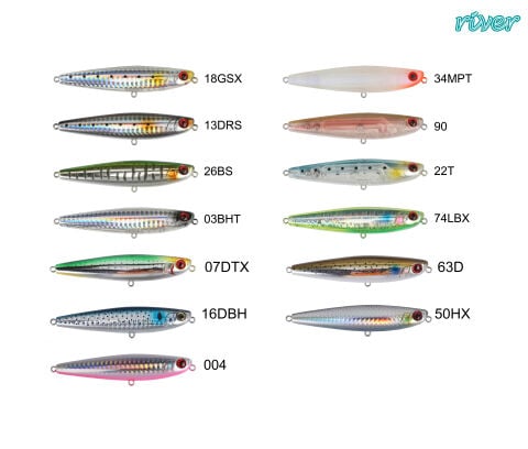 River Hippo Pen 90F 9Cm 11.8G Popper Maket Balık 18GSX